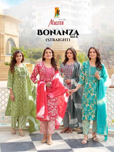 BONAZA VOL 5 BY MASTER DESIGNER SALWAR SUIT WHOLESALER IN INDIA